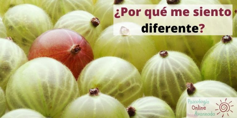 ¿Por qué me siento diferente? - Psicología Online Avanzada